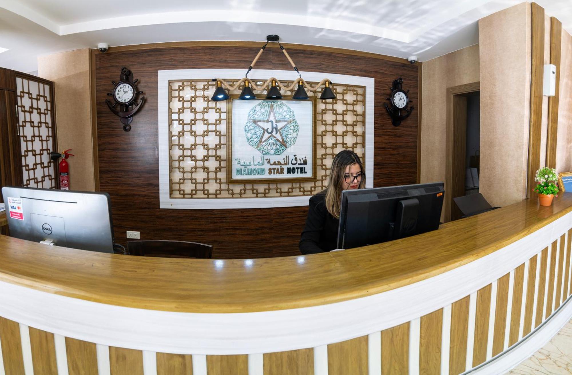 Diamond Star Hotel فندق النجمة الماسية Seeb Eksteriør bilde