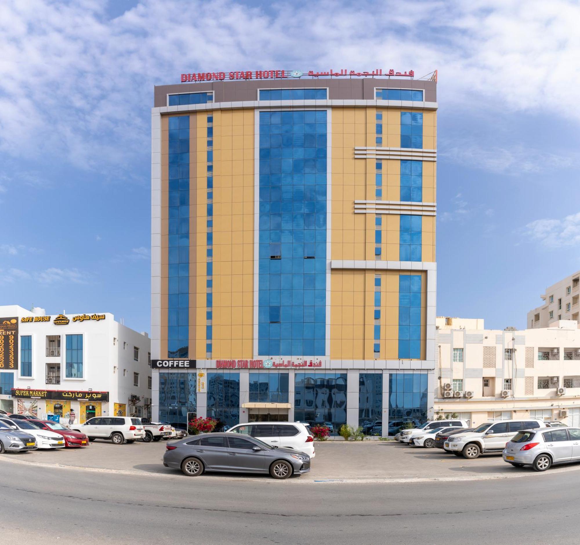 Diamond Star Hotel فندق النجمة الماسية Seeb Eksteriør bilde